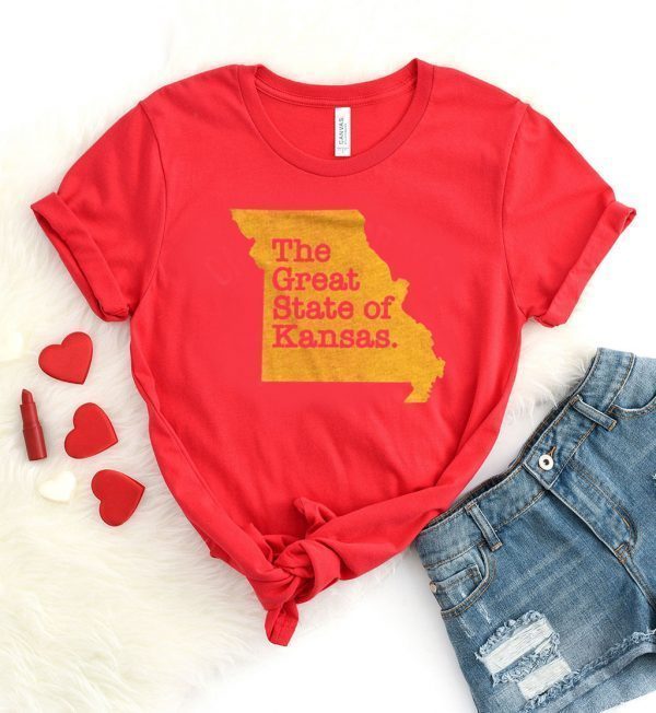 The Great State Of Kansas Official T-Shirt