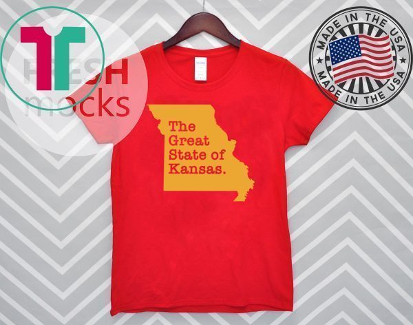 The Great State Of Kansas Cood Gift T-Shirt