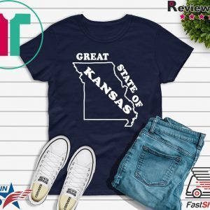 The Great State of Kansas Missouri Tee Shirts
