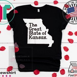 The Great State of Kansas Tee Shirt