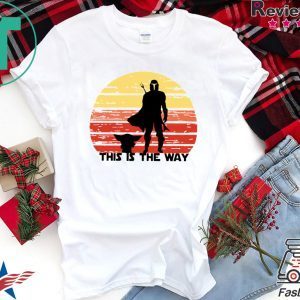 The Mandalorian Baby Yoda This Is The Way Vintage Shirt