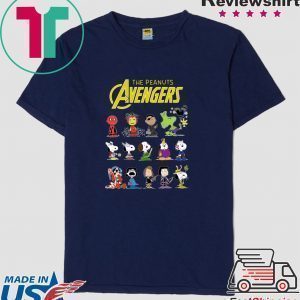 The Peanuts Avengers Characters 2020 Tee Shirts