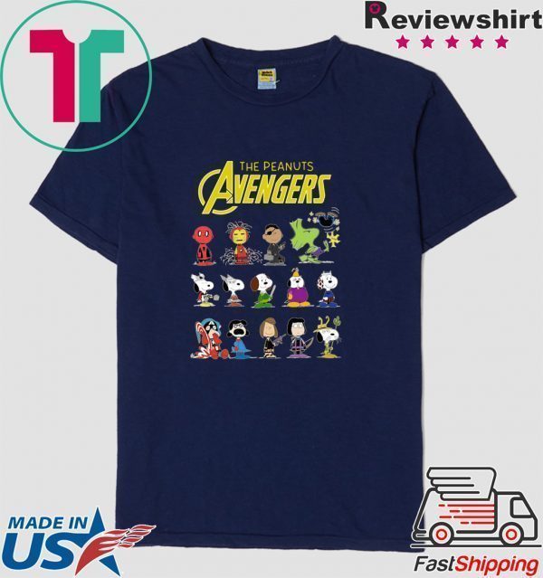 The Peanuts Avengers Characters 2020 Tee Shirts