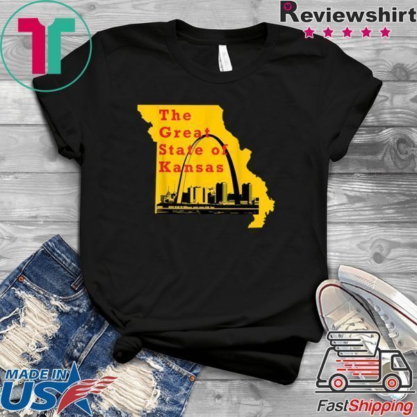 The great state of Kansas Trump Tee Shirts