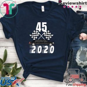 Trump Limo Checkered Flag 2020 Race Tee Shirts