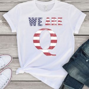 WWG1WGA 17 T-SHIRT WE ARE Q original T-SHIRT