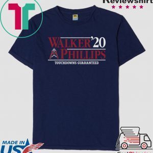 Walker Phillips 2020 Houston Roughnecks Tee Shirts