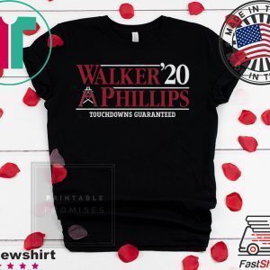 Walker Phillips 2020 Houston Roughnecks Tee Shirts