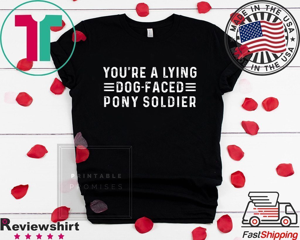 ???? YOU'RE A LYING DOG FACED PONY SOLDIER, Joe Biden Tee Shirt