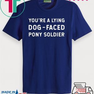 You're a Lying Dog-Faced Pony Soldier Joe Biden original Shirts