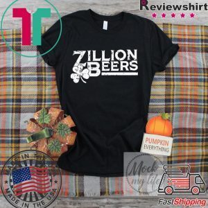 Zillion Beers Shamrock St Patrick’s Day Tee Shirts