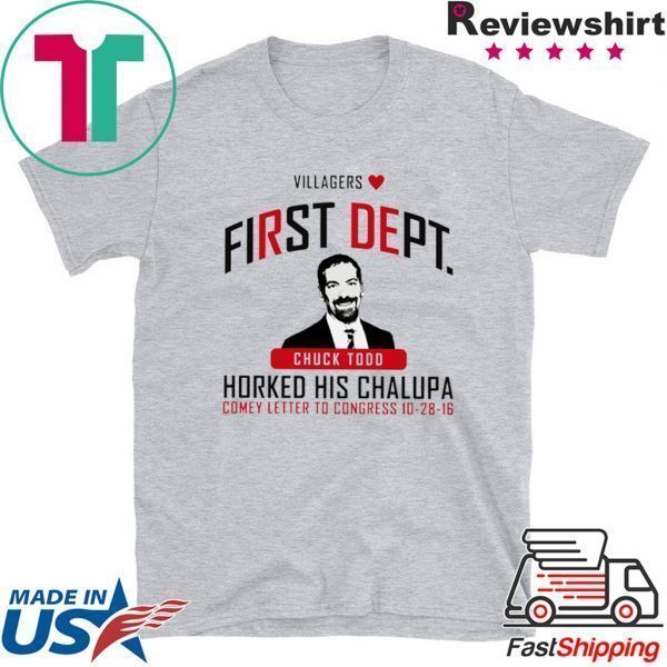 chuck todd Tee Shirts