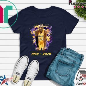 rip kobe bryant 1978-2020 Tee Shirt