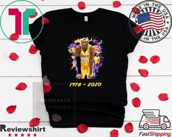 rip kobe bryant 1978-2020 Tee Shirt