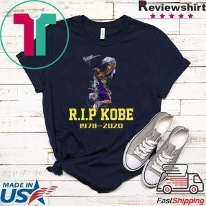 rip mamba Kobe Bryant 1978-2020 Tee Shirts