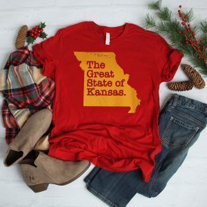 the great state of kansas Kansas city super bowl LIV Tee Shirts