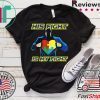 Autism Awareness Support Jigsaw Puzzle Fight Tee Shirts