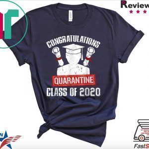 Class Of 2020 Graduating Class In Quarantine Vintage Tee Shirts