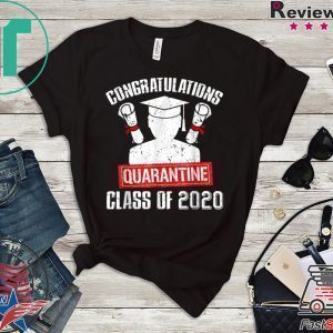 Class Of 2020 Graduating Class In Quarantine Vintage Tee Shirts
