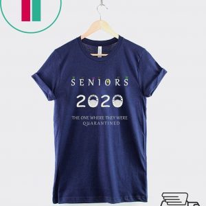 Class Of 2020 Graduation Senior Funny Quarantine - Senior 2020 Shit Gettin Real Tee Shirts
