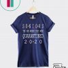 Class Of 2020 Graduation Senior Funny Quarantine - Senior 2020 Shit Getting Real Tee Shirts