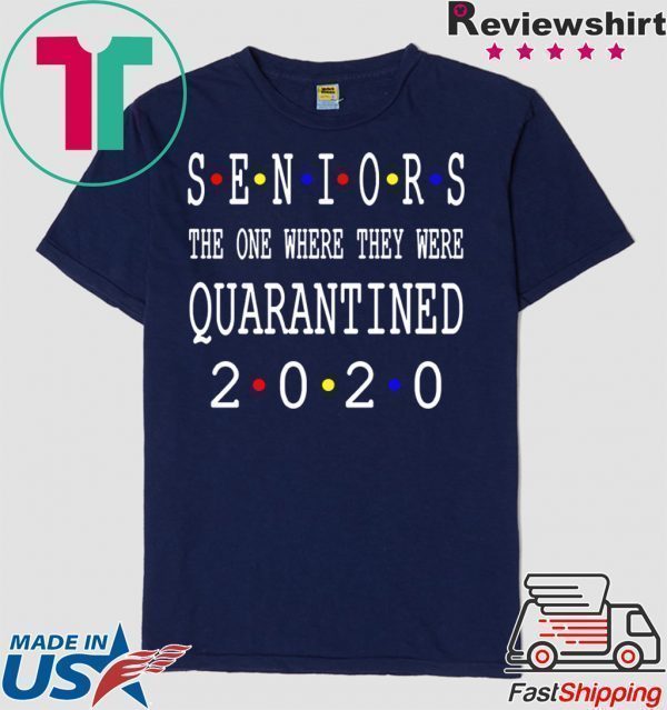 Class Of 2020 Graduation Senior Funny Quarantine -Senior Class of 2020 Shit Is Gettin' Real Graduate Tee Shirts