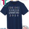 Class Of 2020 Graduation Senior Funny Quarantine Official T-Shirts
