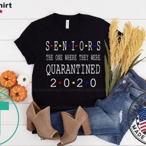 Class Of 2020 Graduation Senior Funny Quarantine – Senior 2020 Shit Getting Real Classic T-Shirt