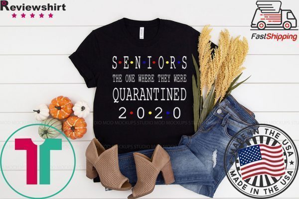 Class Of 2020 Graduation Senior Funny Quarantine – Senior 2020 Shit Getting Real Classic T-Shirt