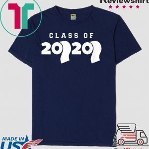 Class Of 2020 Toilet Paper Flu Virus Varsity Tee Shirts