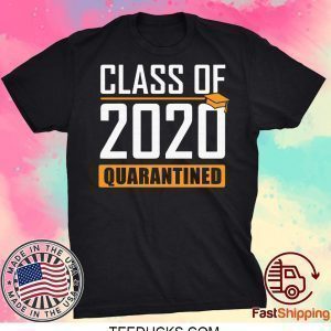 Class of 2020 Quarantine Seniors Flu Virus Quarantine Grad Tee Shirts