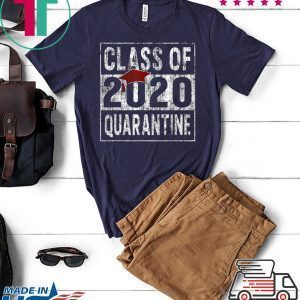 Class of 2020 Quarantined Seniors Flu Virus Quarantine Grad Limited Tee Shirts