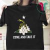 Come and take It Snake Virus Flu Funny Toilet Paper Shortage Tee Shirts