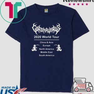 Coronavirus World Tour 2020 Tee Shirt
