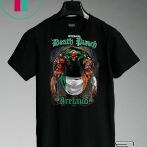 Death Punch Ireland Flag Tee Shirts
