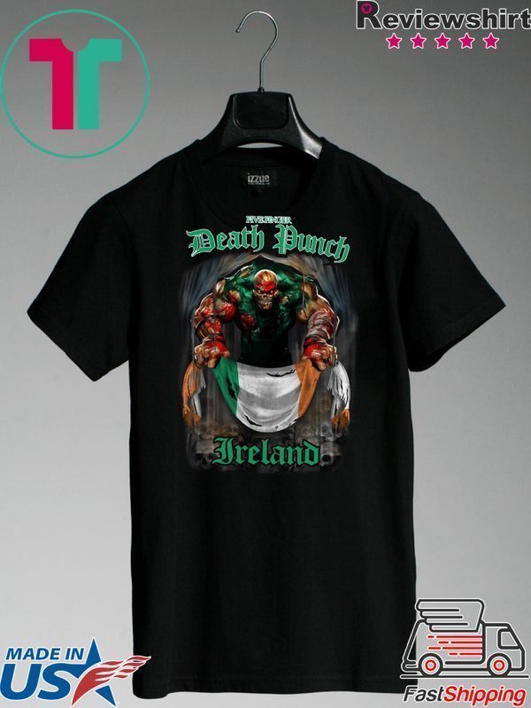 Death Punch Ireland Flag Tee Shirts