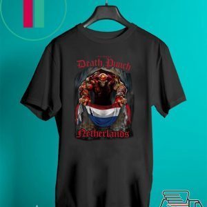 Death Punch Netherlands Flag Tee Shirts