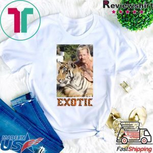 Exotic Joe Tiger King For Mens TShirt