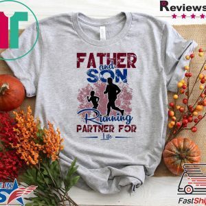 Fahter And Son Running Partner For Life Tee Shirts