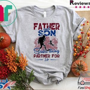 Fahter And Son Scuba Diving Partner For Life Tee Shirts