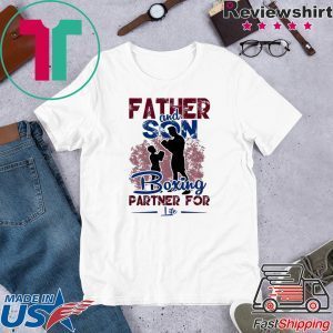 Father And Son Boxing partner For Life Tee Shirts