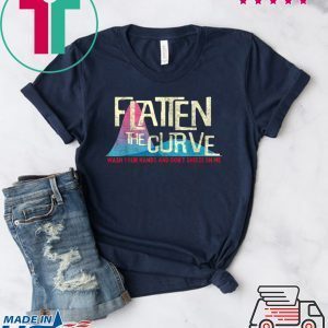 Flatten The Curve Public Health Virus Wash Your Hands Gift T-Shirt