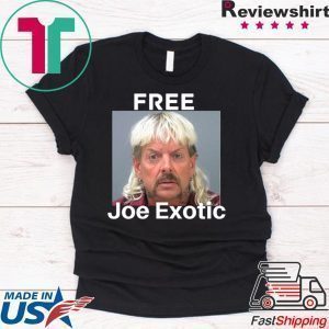 Free Joe Exotic Tiger King Innocent Tee Shirts