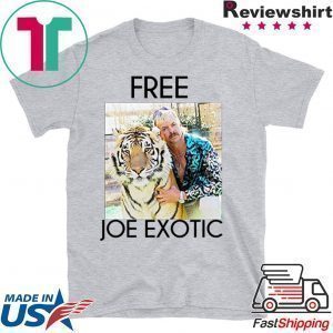Free Joe Exotic Tiger King Premium Tee T-Shirts
