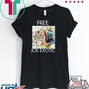 Free Joe Exotic Tiger King Premium Tee Shirt