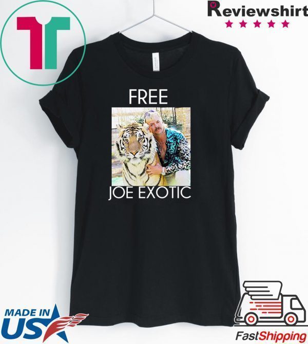 Free Joe Exotic Tiger King Premium Tee Shirt