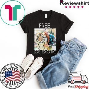 Free Joe Exotic Tiger King Premium Tee Shirts