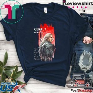 Geralt Of Rivia Toss A Coin To Your Witcher Tee Shirts