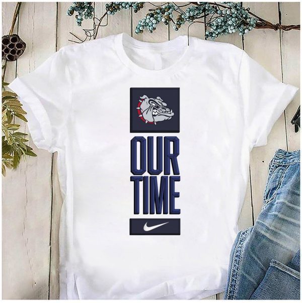 Gonzaga Bulldogs Our Time Tee Shirts