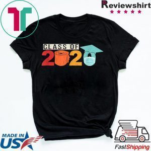 Graduation Class Of 2020 Graduating Students Toilet Paper Tee Shirts